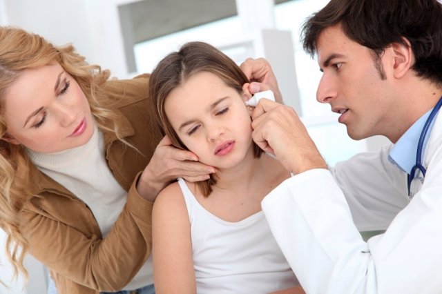 Drenajes en los oídos de los niños